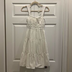 Aritzia Sunday Best Martine Midi Dress in white size XS